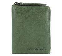 Greenburry Vintage Washed Geldbörse Leder 10 cm emerald green (2907-35) gruen