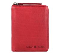 Greenburry Vintage Washed Geldbörse Leder 10 cm red Herren