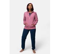 greenjama Damen Hoodie in weicher Sweat Qualität, GOTS-zertifiziert Grape 44