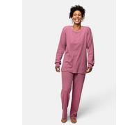 greenjama Damen Langarm-Shirt aus Derby-Rib, GOTS-zertifiziert Grape 42
