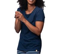 greenjama Damen T-Shirt aus Single Jersey, GOTS-zertifiziert Ultramarin 40