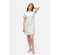 greenjama Sleepshirt mit Leinen-Anteil, GOTS-zertifiziert Air(Blau) 40
