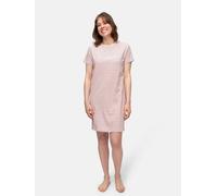 greenjama Sleepshirt mit Leinen-Anteil, GOTS-zertifiziert Rouge(Rosa) 36