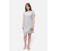 greenjama Sleepshirt mit Leinen-Anteil, GOTS-zertifiziert Ultramarine(Blau) 38