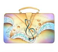 Greenland Nature Art+Craft Doktorkoffer Leder 37 cm handbemalt (8301) mehrfarbig