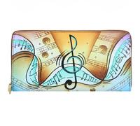 Greenland Nature ART+CRAFT Geldbörse RFID Leder 20 cm handbemalt (8311)