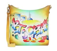 Greenland Nature Art+Craft Umhängetasche Leder 34 cm mehrfarbig