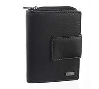 Greenland Nature Black Nappa Geldbörse RFID Leder 9,5 cm