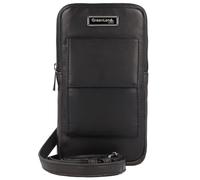Greenland Nature Black Nappa Handytasche Leder 11.5 cm schwarz