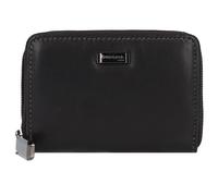 Greenland Nature Black Nappa Kreditkartenetui RFID Leder 11 cm schwarz (3039-schwarz) schwarz