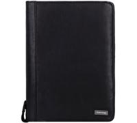 Greenland Nature Black Nappa Ringmappe Leder 33 cm schwarz (3020-schwarz) braun