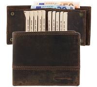 Greenland Nature Classic Geldbörse Leder 12,5 cm brown (2551-25) braun