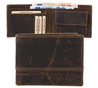 Greenland Nature Classic Geldbörse Leder 12.5 cm brown (2556-25) braun