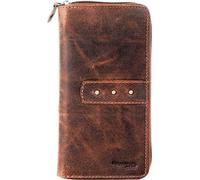 Greenland Nature Classic Geldbörse Leder 19 cm brown (2530-25) braun
