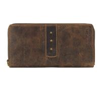 Greenland Nature Classic Geldbörse Leder 19 cm brown (2530-25) braun