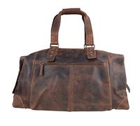 Greenland Nature Classic Weekender Reisetasche Leder 54 cm brown (2501-25) braun