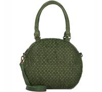 Greenland Nature Femi & Nine Schultertasche Leder 34 cm green (2853-4) gruen