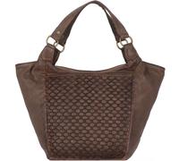 Greenland Nature Femi & Nine Schultertasche Leder 38 cm braun