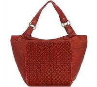 GreenLand Nature Schultertasche »Femi & Nine«, Leder, red