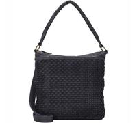 Greenland Nature Femi & Nine Schultertasche Leder 39 cm blau