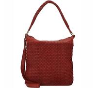 Greenland Nature Femi & Nine Schultertasche Leder 39 cm red (2852-5) rot