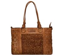 Greenland Femi & Nine Schultertasche Leder 42 cm cognac (7958-02)