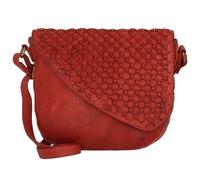 Greenland Nature Femi & Nine Umhängetasche Leder 24 cm rot