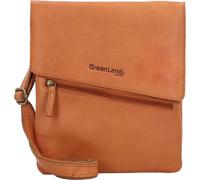 Greenland Nature GreenLand NATURE Umhängetasche Leder 24 cm braun