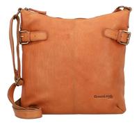 Greenland Nature Schulmeister Umhängetasche Leder 34 cm cognac2 (1022n-cognac) braun