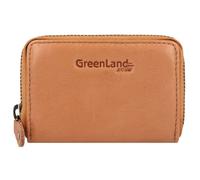 Greenland Nature Kreditkartenetui RFID Leder 10,5 cm braun