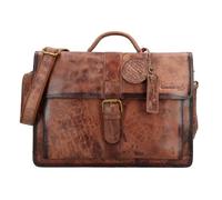 Greenland Nature Mascu & Line Aktentasche Leder 40 cm braun (4005-braun) braun