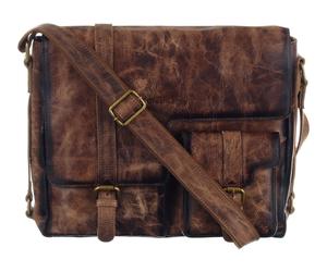 GreenLand Nature MASCU & LINE Messenger Bag Brown