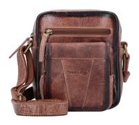 Greenland Nature Mascu & Line Umhängetasche Leder 20 cm brown (4017) braun