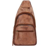 Greenland Nature Mascu & Line Umhängetasche Leder 39 cm braun (4013-braun) braun