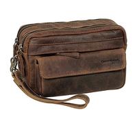 Greenland Nature Montana Handgelenktasche Herrentasche Leder 21 cm