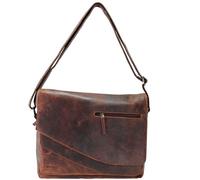 Greenland Nature Montana Umhängetasche I Leder 35 cm braun