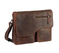 Greenland Montana Umhängetasche II Leder 35 cm natur (118-25)