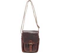 Greenland Nature Montana Umhängetasche Leder 19 cm braun
