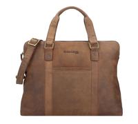 Greenland Montenegro Aktentasche Leder 40 cm Laptopfach natur (GRL-2907-00)