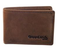 Greenland Nature Montenegro Geldbörse RFID Leder 10,5 cm braun (2962-braun) braun