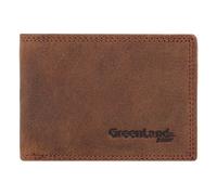 Greenland Nature Montenegro Geldbörse RFID Leder 10,5 cm braun (2962-braun) braun