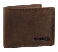 Greenland Nature Montenegro Geldbörse RFID Leder 12 cm natur (GRL-2956-00) braun