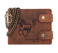 Greenland Nature Montenegro Geldbörse RFID Leder 12 cm horse (2976-2H-braun) braun