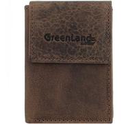 Greenland Nature Montenegro Geldbörse RFID Leder 7 cm natur (2985) braun