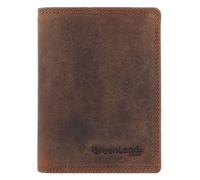 Greenland Nature Montenegro Geldbörse RFID Leder 9 cm braun (2959-braun) braun