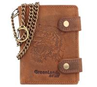 Greenland Nature Montenegro Geldbörse RFID Leder 9 cm tiger (2975-4T-braun) braun