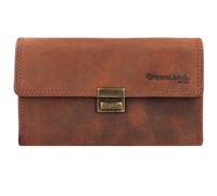 Greenland Nature Montenegro Kellnerbörse Geldbörse RFID Leder 16,5 cm braun