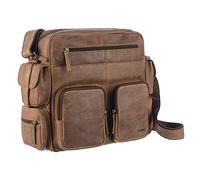 Greenland Nature Montenegro Umhängetasche Leder 33 cm Laptopfach