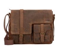 Greenland Nature Montenegro Umhängetasche Leder 39 cm braun