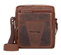 GreenLand Nature Umhängetasche Montenegro, im praktischem Format B/H/T: 23 cm x 26 9 braun Damen Greenland B/H/T: 23 cm x 26 cm x 9 cm braun